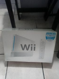 Nintendo Wii sport edition like new price is firm $110