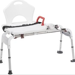 Drive Medical Sliding Bathtub Transfer Bench RTL-12075 Adjustable Height