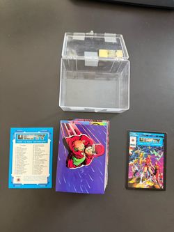1992 VALIANT UNITY TRADING CARDS COMPETE SET ( 1-90 )