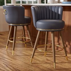 Brand New Counter Height Bar Stools – Set of 2 ✨