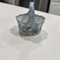 Hand Painted Mini Basket