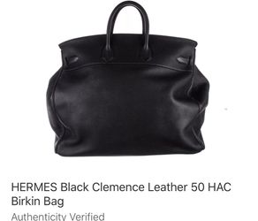 Hermes Mens Birkin 50 Travel Bag
