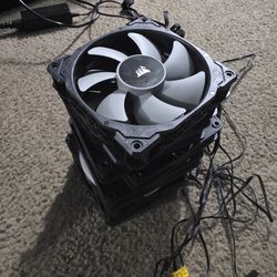 120mm Assorted PC Fans. New And Used