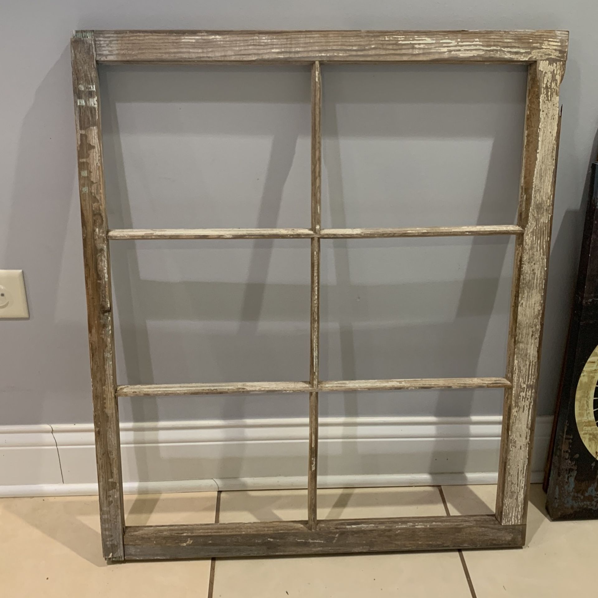 Vintage  Wooden Window Frame