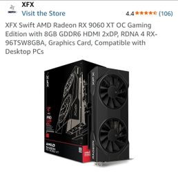 AMD Radeon RX 9060 XT (8GB GDDR6)