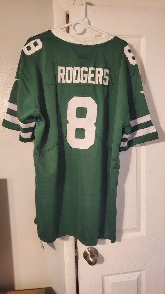 New York Jets Aaron Rodgers Jersey Size X-Large 