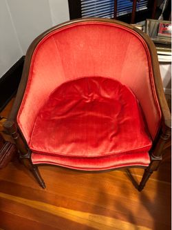 Antique Barrel Chair