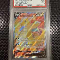 Dragonite V #191 PSA 9