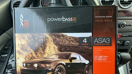 Power Bass Auto sound 800 Wattag
