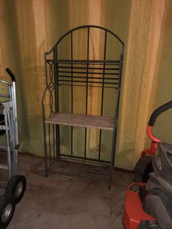 Iron Shelves, 3, One Is Mosiac
