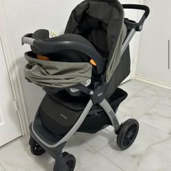 Chicco Stroller and Car seat Set