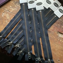 EACH Church House 9” Brass Zippers