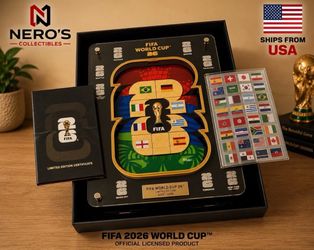 FIFA World Cup 2026 Pin Set Official Collectors Limited Ed #8 / 2026