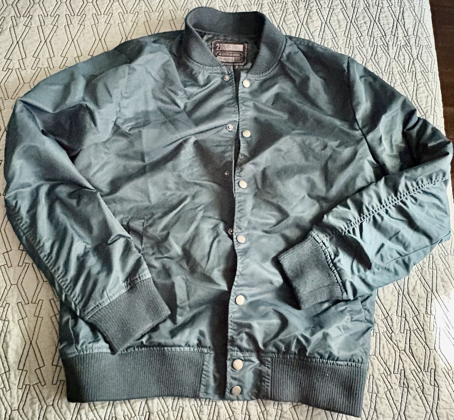 Men’s Large Green Bomber Jacket