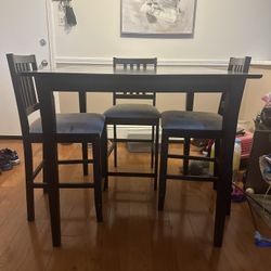 Table Set With Chairs