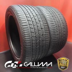 Set of 2 Tires LikeNEW Continental CrossContact LX Sport MO1 315/40R21 #95022