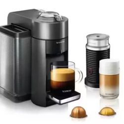 DeLonghi Nespresso Vertuo Coffee and Espresso Maker Metallic Graphite ENV135GY