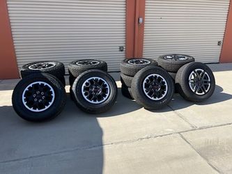 Toyota Tacoma TRD PRO 18” OEM Dealer Takeoff Wheels and Tires (New) 4 Sets Available $750 Each Set your Choice