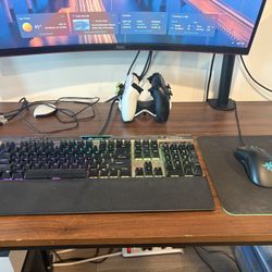 Gaming Keyboard + Mouse + Mouse Pad