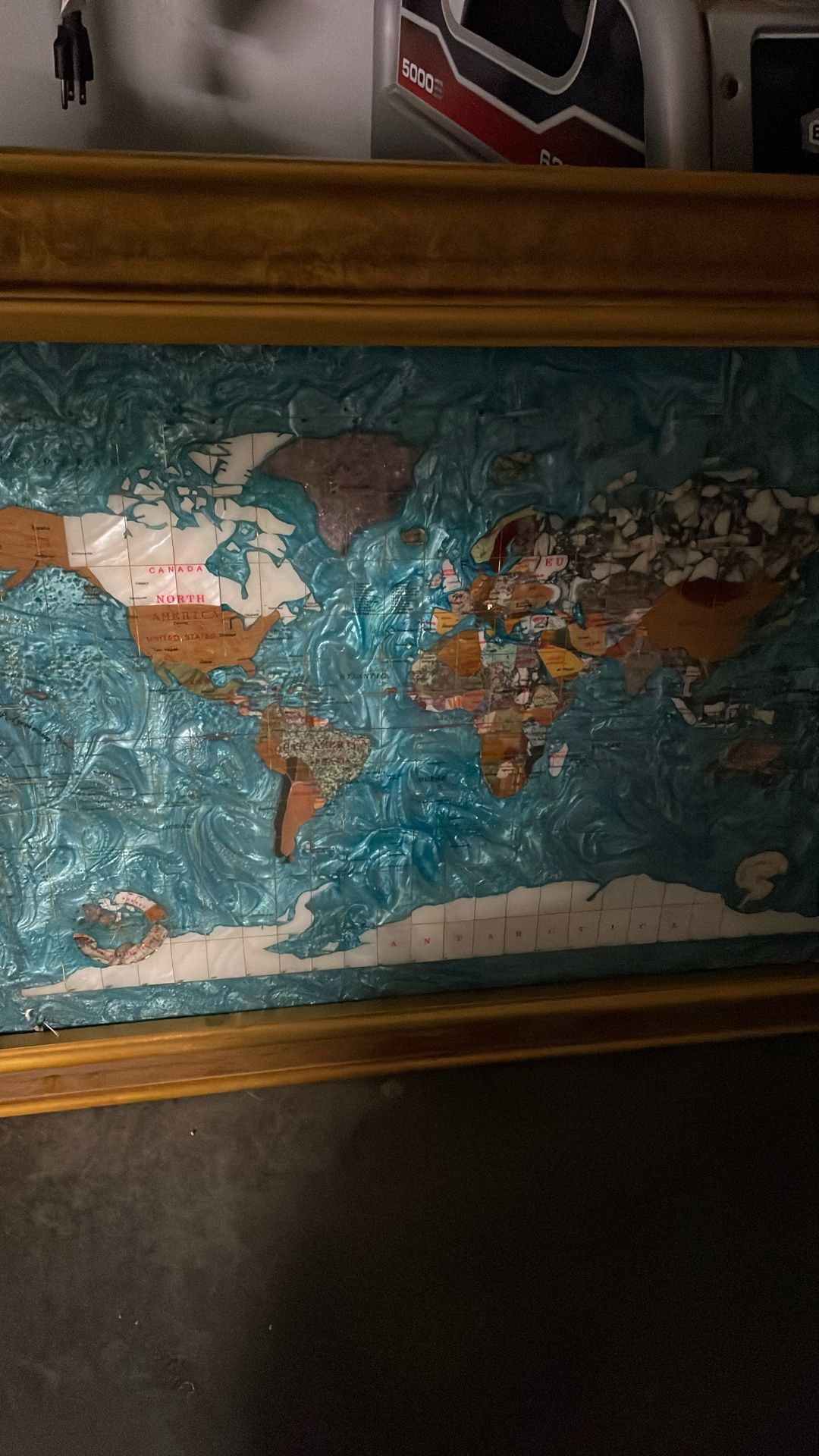 Map Marble Picture