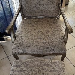 Sofa Chair With Foot Stool