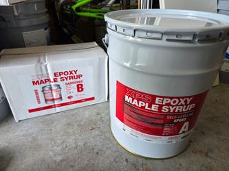 Epoxy maple syrup