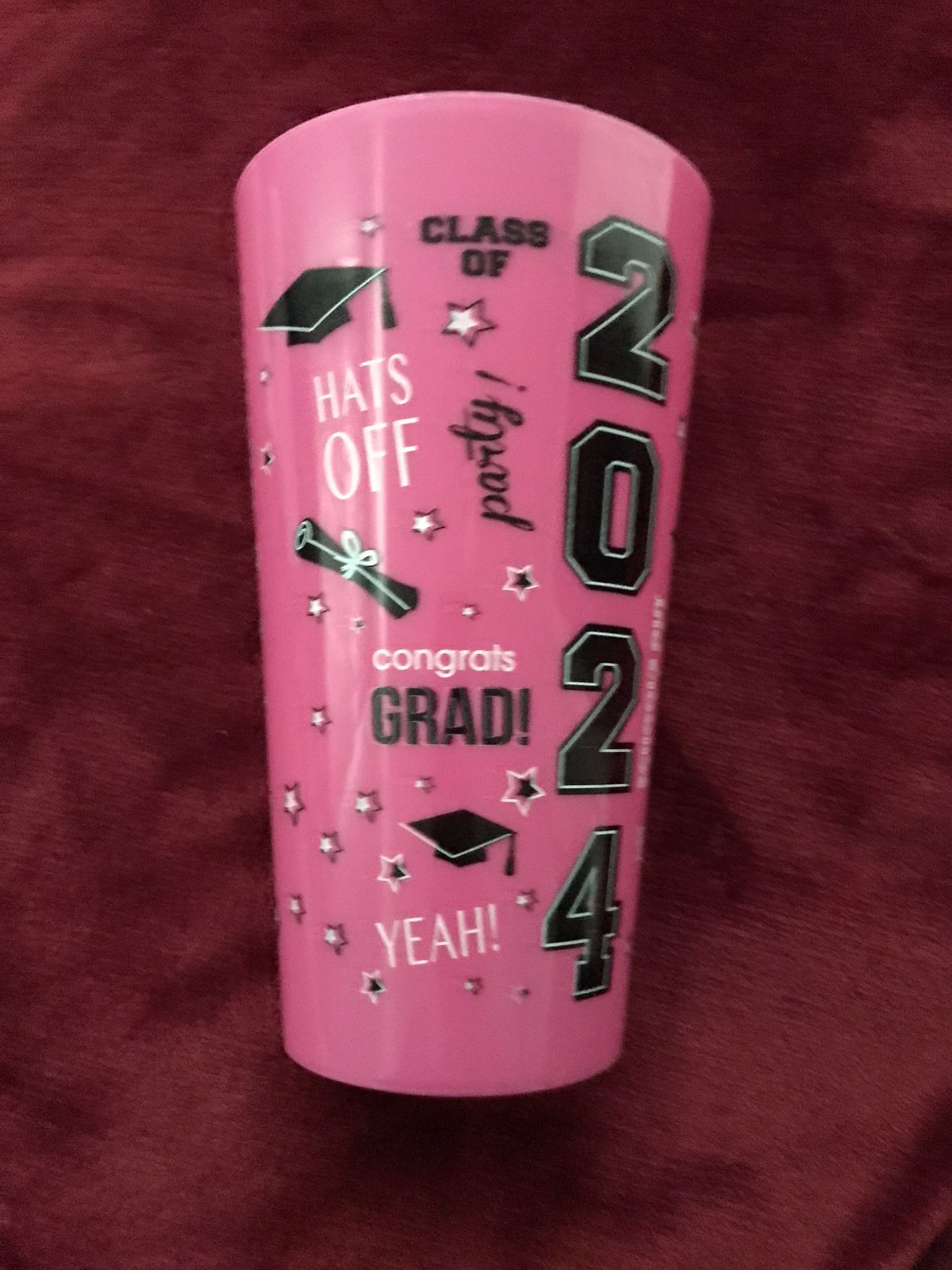New Congratulations Class Of 2024 Pink 