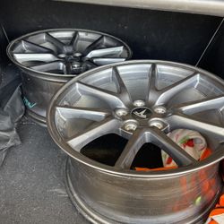 Tesla Oem Rims(willing To Sell As Single Or The Pair)