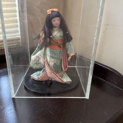 Japanese Dolls With Protective Boxes, 1991