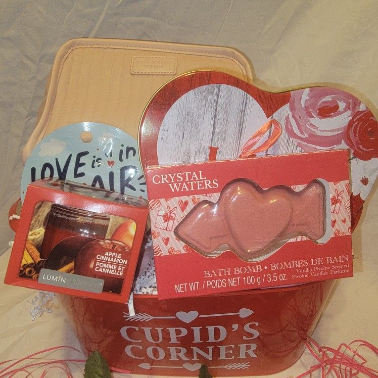 Valentine's Cupid Basket