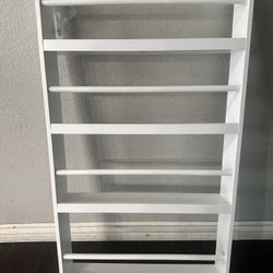 Four Tier Wall Bookshelf 