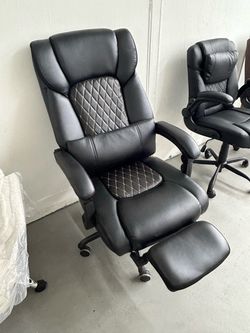 3D Kneading Massage Office Chair with Heat  ✨ 500 lbs Big & Tall Executive Office Chair ✨ 3D Kneading Massage Function ✨ Heated Seat & Backrest ✨ Elec