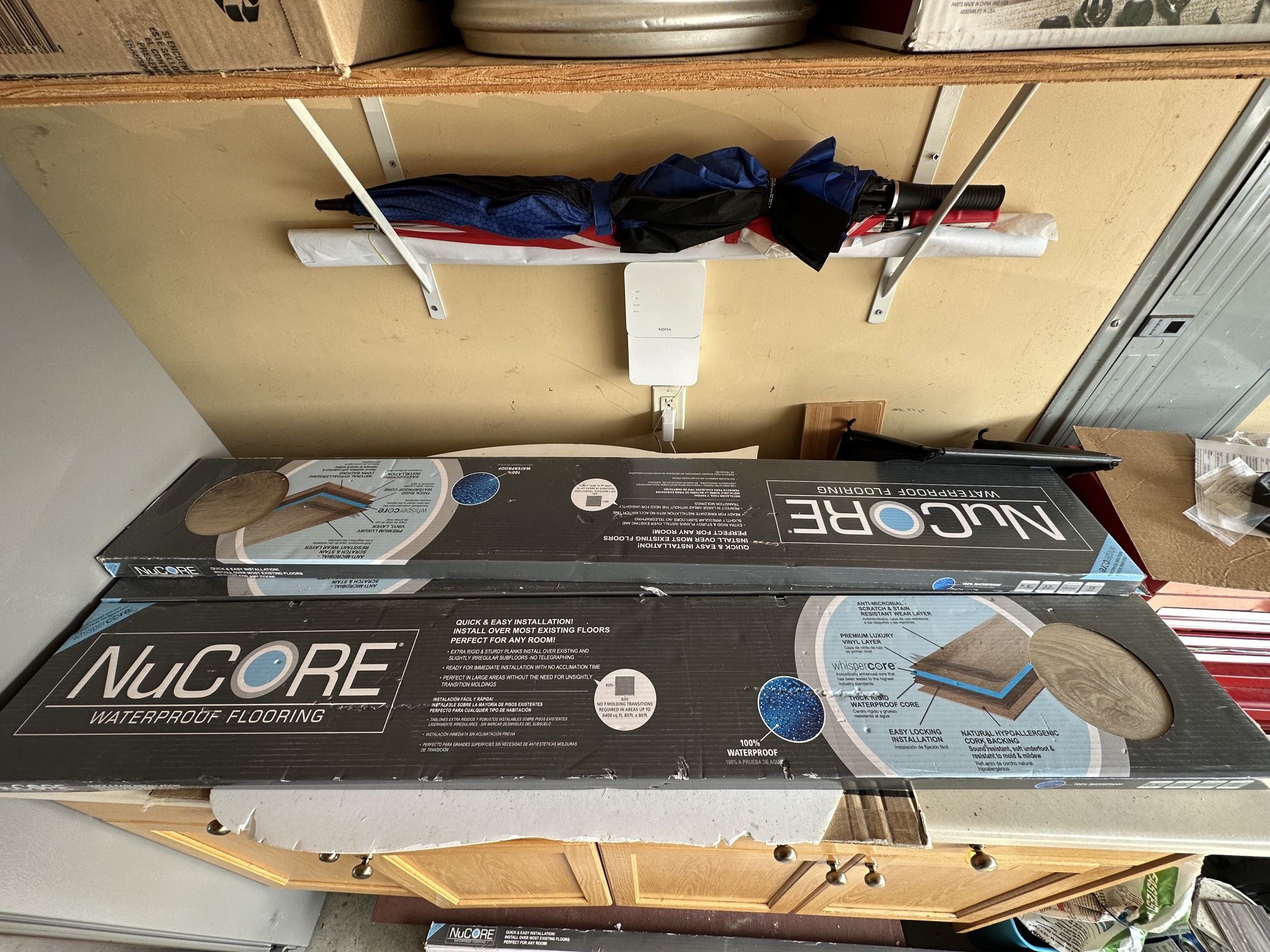 NuCore Delrey Dunes Rigid Core LVP - Brand New (4 Boxes)