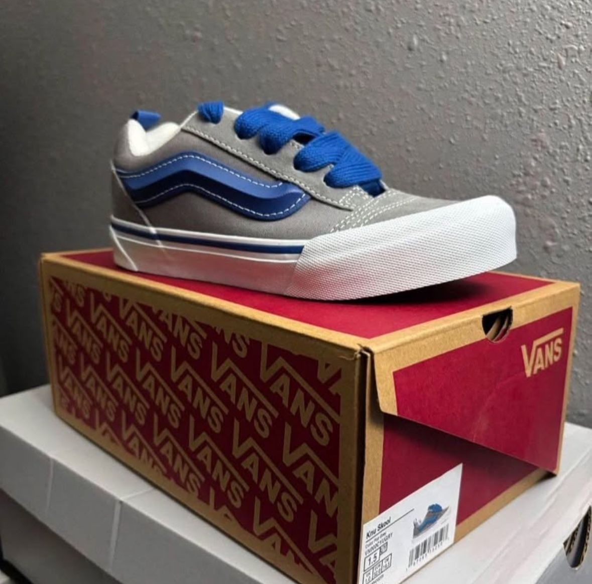 Kids Vans Size 1.5Y
