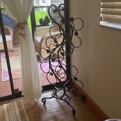 Pewter Wine Rack