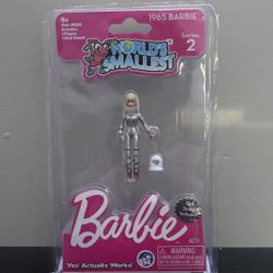 (RARE) The Worlds Smallest Barbie 1965 Astronaut series 2 NIB