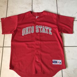 Ohio state buckeyes Baseball Jersey 