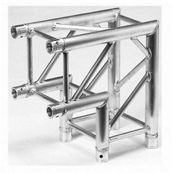 Two Global Truss SQ-4121 Square 12-Inch F34 2 Way 90 Deg Corner 1.64Ft (.5M)