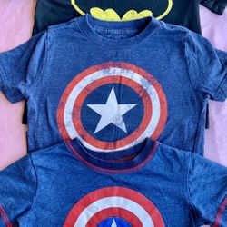 Set Character, Superhero T-Shirt, Size 2 