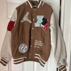 Travis Scott Varsity Jacket Size Medium And Large