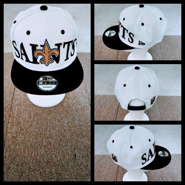 NEW ORLEANS SAINTS NFL FOOTBALL 🏈 SNAPBACK HAT. 