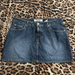 Denim Blue Skirt