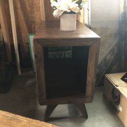 Long Valley Brown End Table $50