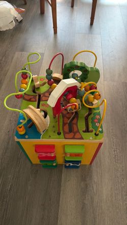 Montessori Wooden Play Cube