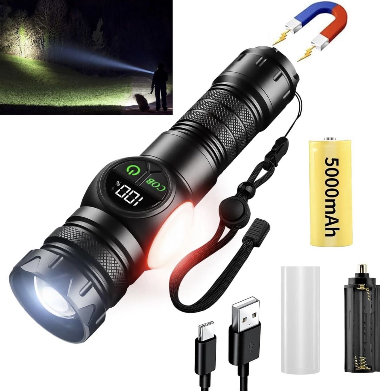 3 In 1 Flashlight