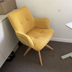 Furniture All Modern Swivel OFFICE CHAIR yellow 