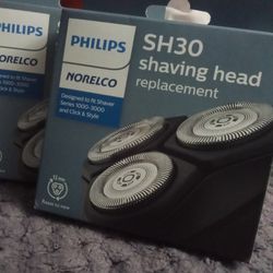 Norelco Phillips Shaving Heads Series: 3000.- 100 And Even Click Style New. 0