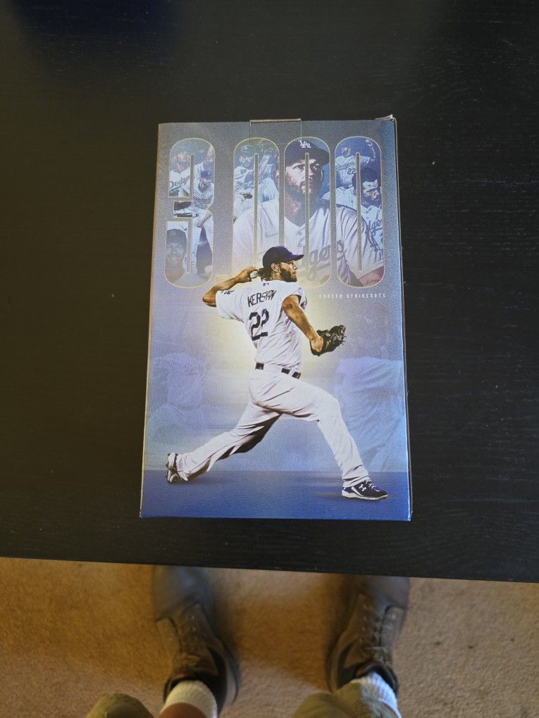 Clayton Kershaw 3000k Bobblehead