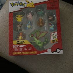 Pokemon Battle Figure Multi-pack 10 Figures 