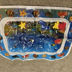 Tummy Time Water Baby Play Mat Sea Animals